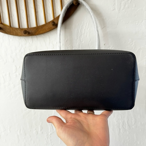 Michael Kors Black Medium Pratt Bucket Bag New with Tags Gold Double Pocket - Picture 9 of 12